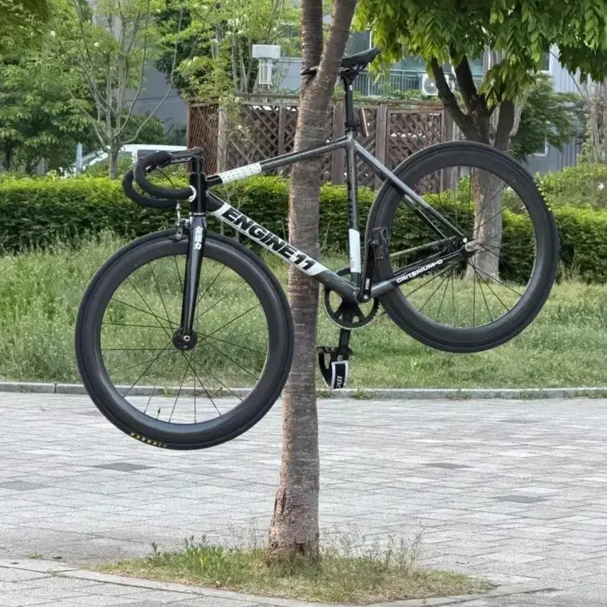 [BUNJANG] Engine 11 Neon Charcoal Cover-Up Complete Bike / 엔진11 네온차콜