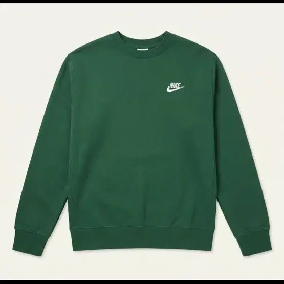 [BUNJANG] Nike Green Fleece Sweatshirt Size S / 나이키 그린 기모 맨투맨 S