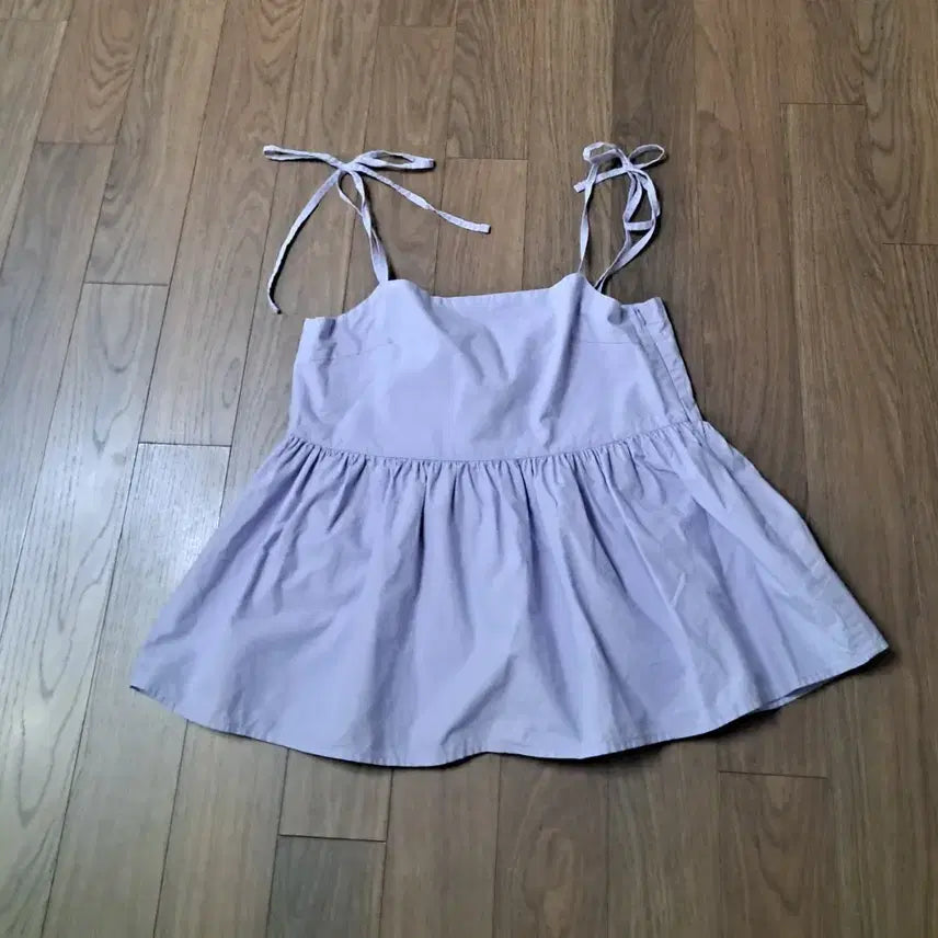 [BUNJANG] Lavender Bustier Vest / 연보라 뷔스티에