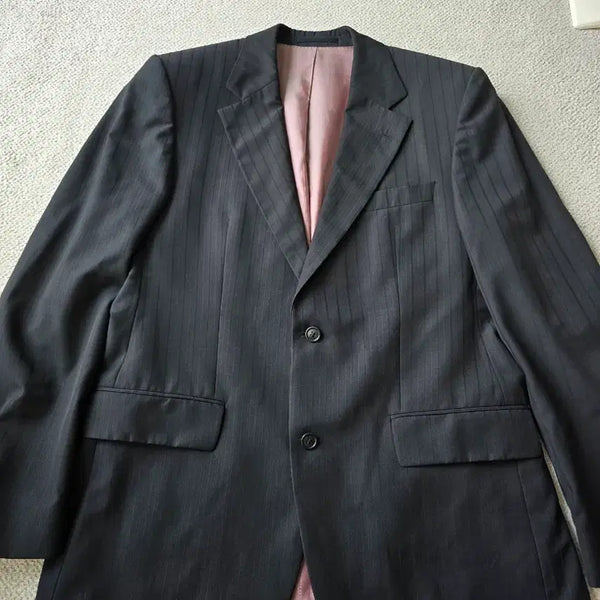 [BUNJANG] Hugo Boss Striped Suit / 휴고보스 스트라이프 정장 40R