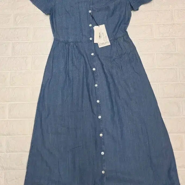 [BUNJANG] Calvin Klein Denim Shirt Dress Size 55 / 새상품 켈빈클라인 청원피스 55사이즈