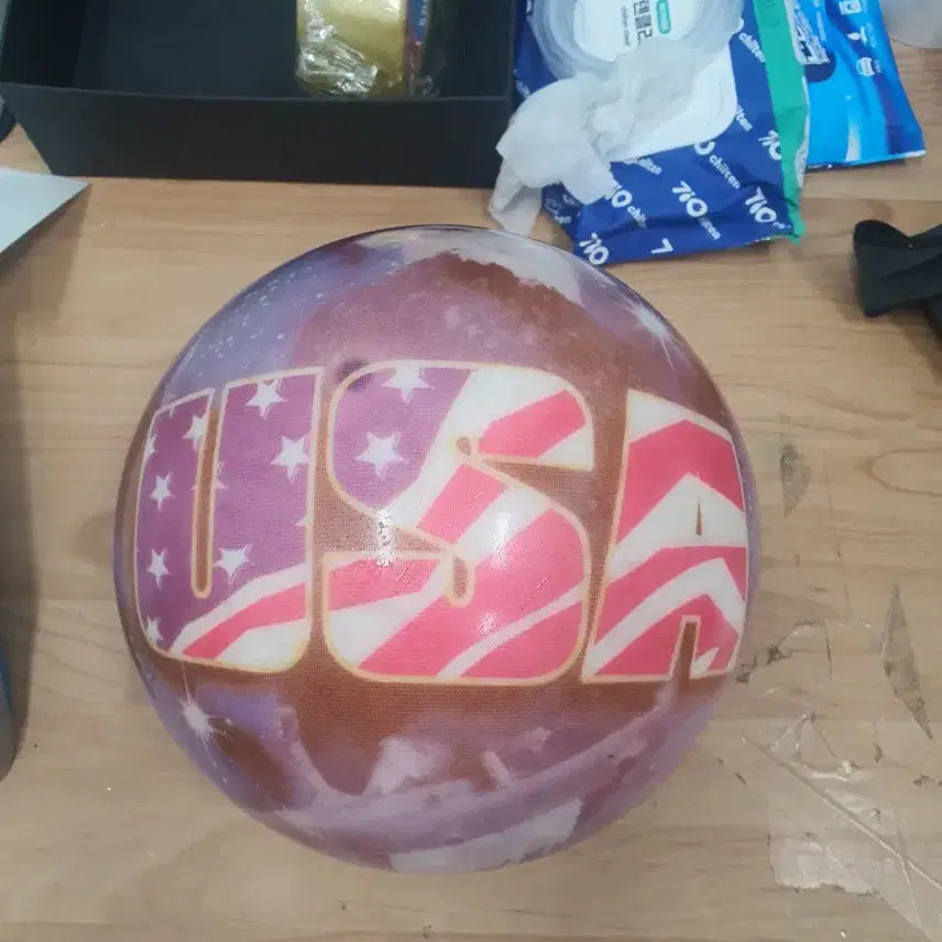 [BUNJANG] Used Bowling Ball 14lb USA Hardball / 중고볼링공 14p USA하드볼