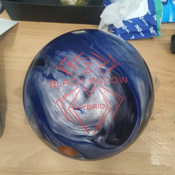 [BUNJANG] Used 15lb Black Widow Hybrid Bowling Ball / 중고볼링공 15p 블랙위도우 하이브리드