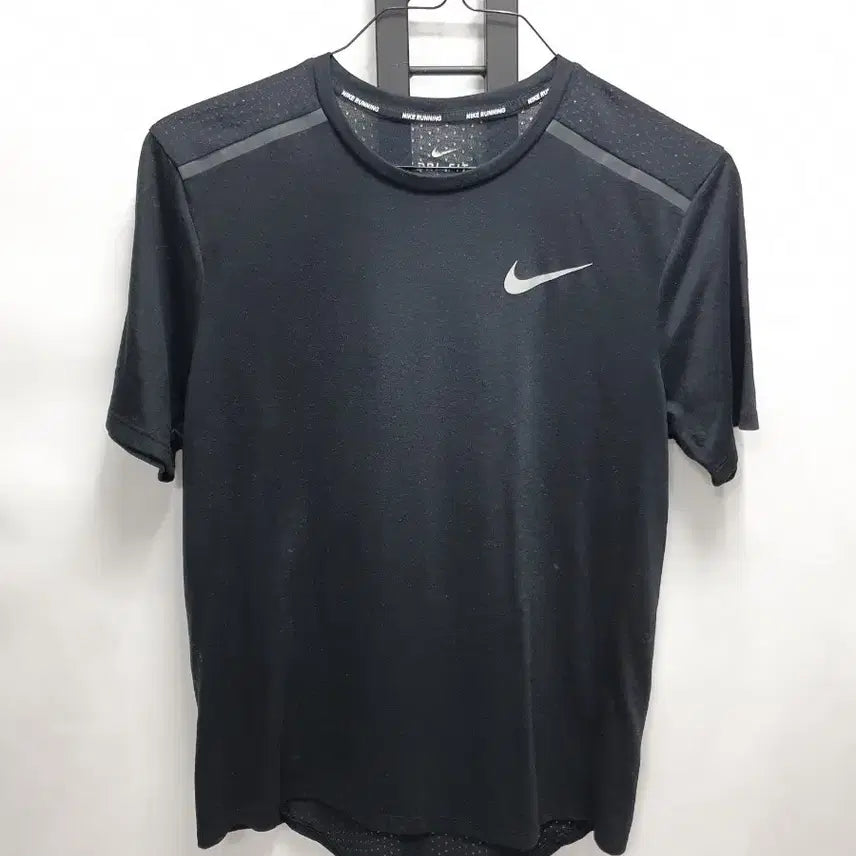 [BUNJANG] Nike Dri-FIT Running T-Shirt Black L / 나이키 반팔티 드라이핏 러닝 티셔츠 블랙 L