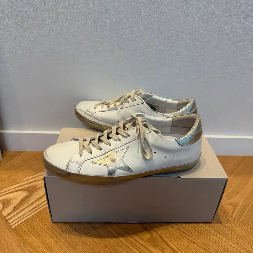 [BUNJANG] Golden Goose Superstar Sneakers Silver / 골든구스 슈퍼스타 스니커즈 골드