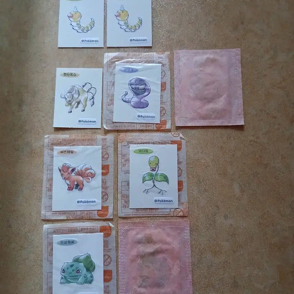[BUNJANG] Pokemon Sticker Artworks 30th Anniversary Sticker / 포켓몬띠부씰 1개 선택 아트웍 30주년띠부씰