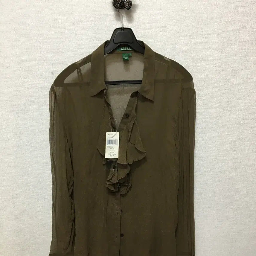 [BUNJANG] Polo Ralph Lauren 100% Silk Blouse / (새상품) 폴로랄프로렌 실크100% 블라우스