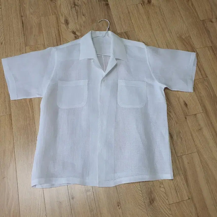 [BUNJANG] White Linen Shirt (Size 100) / 모시 셔츠 하이트 (100사이즈) 드라이완료