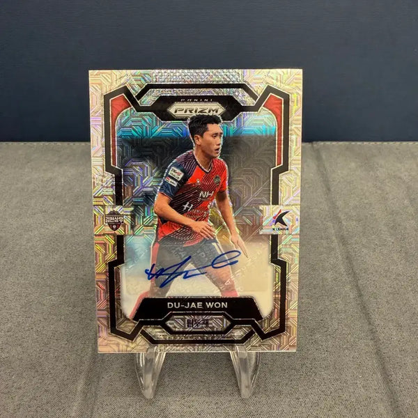 [BUNJANG] 2024 Panini K League Prism Won Du-jae Limited Edition 25th Anniversary Autograph Card / 2024 K리그 프리즘 김천 원두재 25한정 모조 오토 카드 C