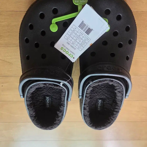 [BUNJANG] Crocs Classic Lined Clog Bone Multi Winter Fur Sandals Slippers 290mm / 클래식 라인드 클로그 본멀티 겨울 털 샌들 슬리퍼 290mm 새상품