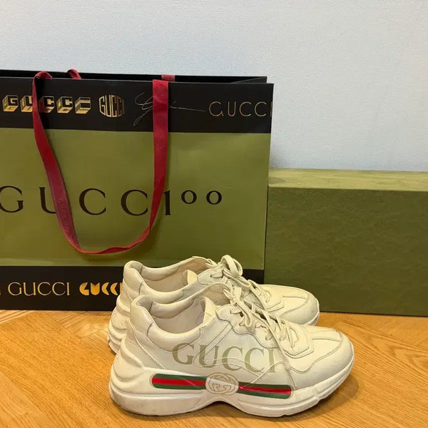 [BUNJANG] Gucci Rhyton Sneakers Size 275 / 구찌 라이톤 275