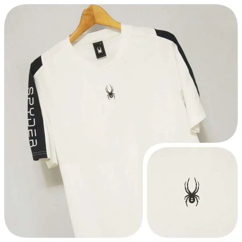 [BUNJANG] Spider Functional Short Sleeve Round T-Shirt Men's 95 / 스파이더 기능성 반팔 라운드 티셔츠 남성95