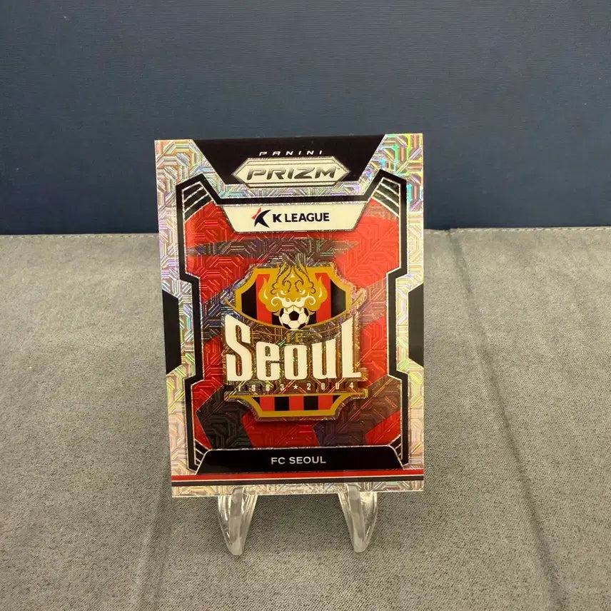 [BUNJANG] Panini K League Prism FC Seoul Logo Limited Edition Card / K리그 프리즘 FC서울 로고 25한정 모조 카드