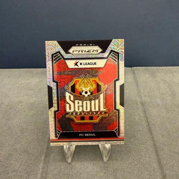 [BUNJANG] Panini K League Prism FC Seoul Logo Limited Edition Card / K리그 프리즘 FC서울 로고 25한정 모조 카드