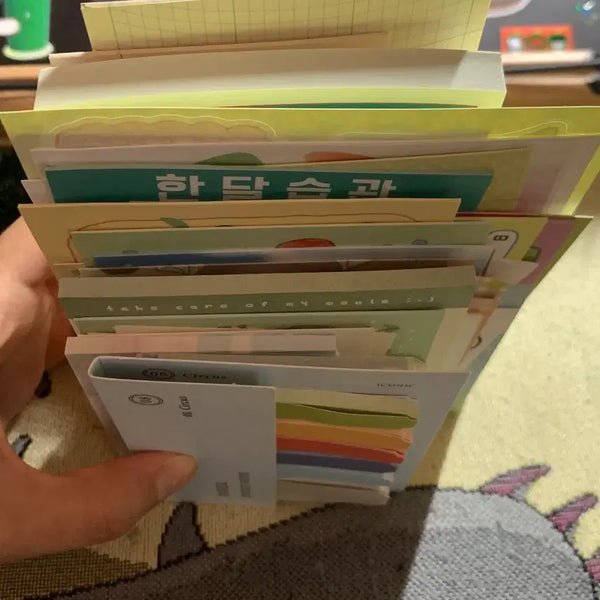 [BUNJANG] Assorted Memo Pad Papers / 떡메,모조지 모음