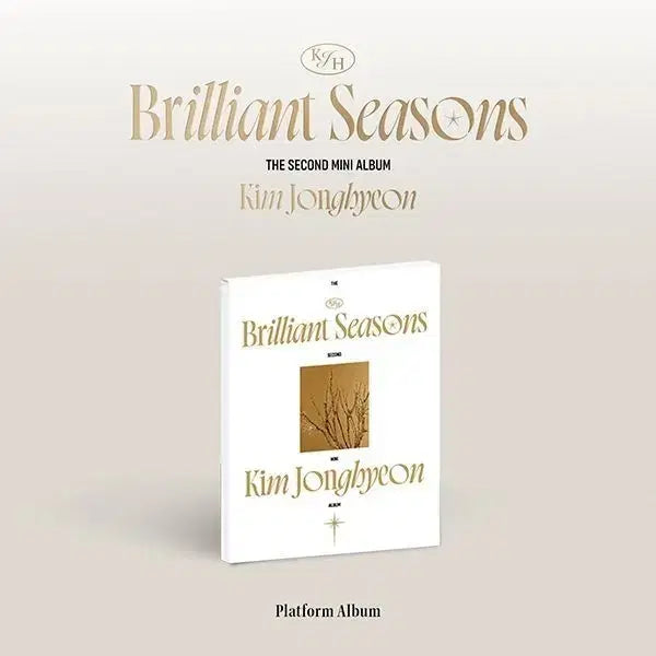 [BUNJANG] Kim Jonghyun 2nd Mini Album Brilliant Seasons Platform Album / 김종현 2집 미니앨범 Brilliant Seasons 플랫폼 앨범 미개봉
