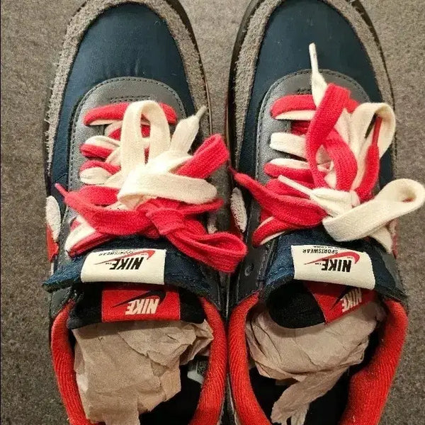[BUNJANG] Nike x sacai x UNDERCOVER LDWaffle Sneakers Navy Red US 8.5 / 나이키 사카이  언더커버 LD와플 265