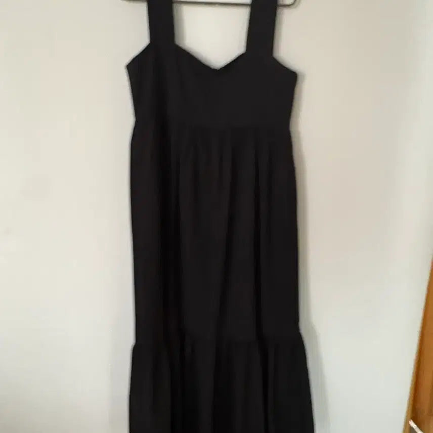[BUNJANG] Black Long Dress / 블랙 롱원피스