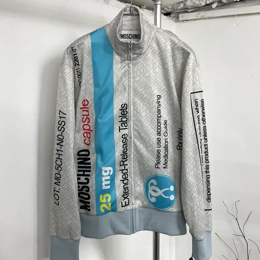 [BUNJANG] Moschino Jeremy Scott x Phil Pack Zip-Up Jacket / 모스키노 제레미 스캇 필 팩 집업