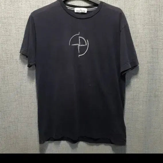 [BUNJANG] Stone Island Navy Logo T-Shirt XL / 스톤아일랜드 네이비 로고 반팔 티셔츠 XL