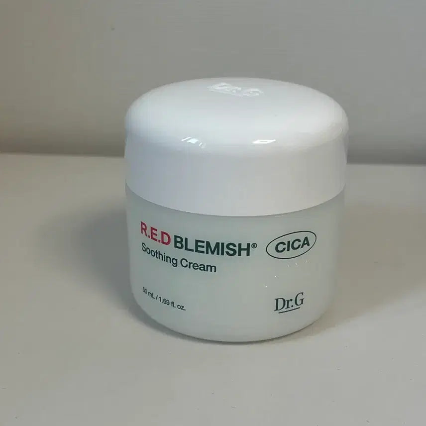 [BUNJANG] Dr.G Red Blemish Cica Soothing Cream 50ml / 닥터지 레드 블레미쉬 시카 수딩 크림 50ml