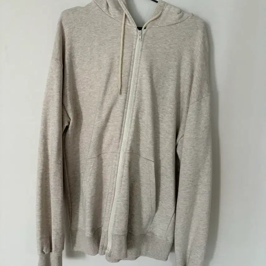 [BUNJANG] Trendia Apparel Hoodie Zip-Up Beige / [트랜디어패럴] 후드집업