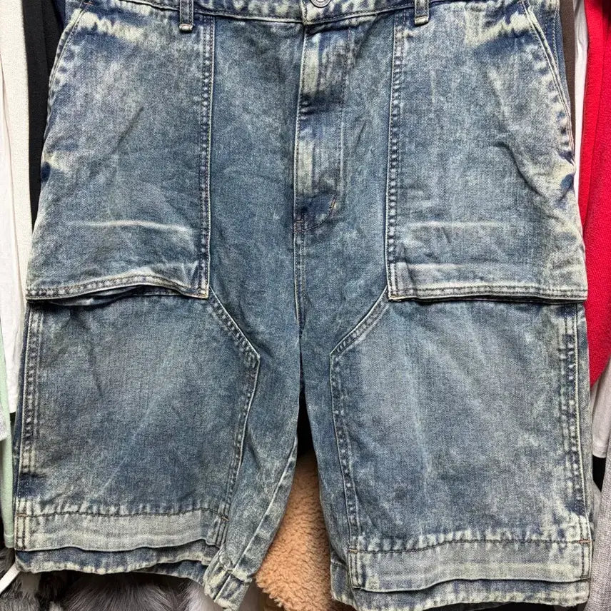 [BUNJANG] Juun.J Denim Bermuda Shorts Size 48 / 48 준지 데님 버뮤다팬츠