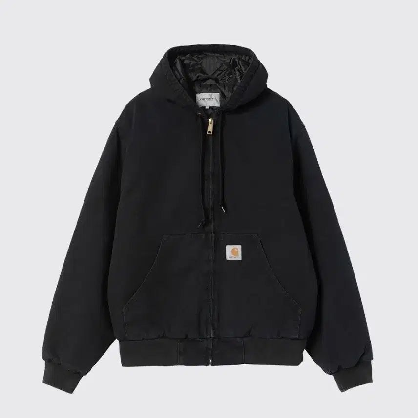 [BUNJANG] Carhartt WIP OG Active Jacket Black Stone Canvas S / 칼하트 WIP OG 액티브 자켓 블랙 스톤 캔버스 S 미개봉 새상품