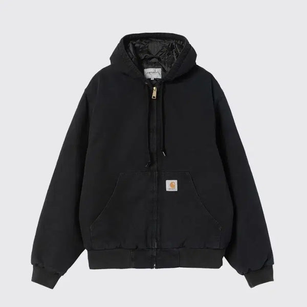 [BUNJANG] Carhartt WIP OG Active Jacket Black Stone Canvas S / 칼하트 WIP OG 액티브 자켓 블랙 스톤 캔버스 S 미개봉 새상품