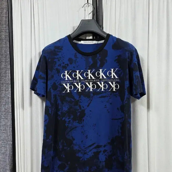 [BUNJANG] Calvin Klein Jeans Men's Cotton Short Sleeve T-Shirt - Size L / 캘빈클라인진반팔티셔츠(L)