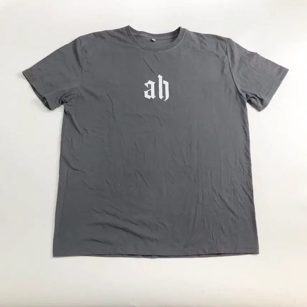 [BUNJANG] AH Logo Short Sleeve T-Shirt / ah 로고 반팔