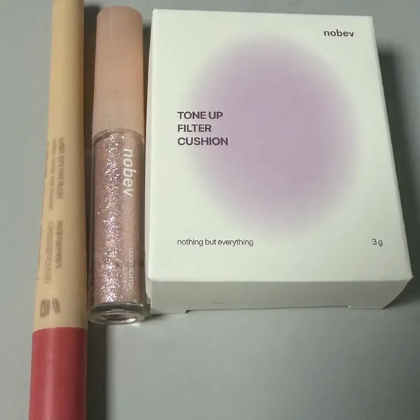 [BUNJANG] Banila Co. & VDL Eyebrow Pencils, Novev Cushion & Glitter, Giselle Eyelashes / 바닐라코 지베르니 브로우 노베브 필터 쿠션, 글리터 깜빡