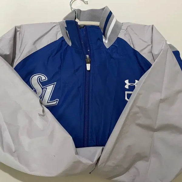 [BUNJANG] Samsung Under Armour Baseball Jacket / 삼성 언더아머 점퍼 95