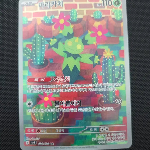 [BUNJANG] Pokemon Card Marakachi AR / 포켓몬 카드 마라카치 AR