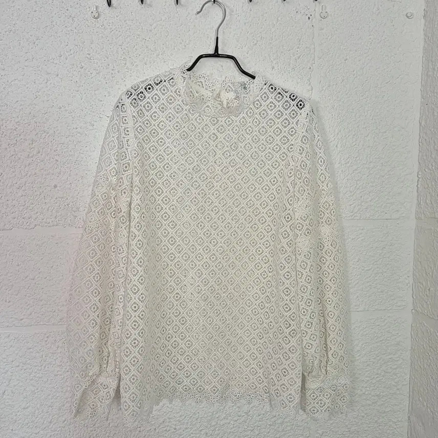 [BUNJANG] IRO Lace Blouse / 한섬 이로 IRO 레이스 블라우스
