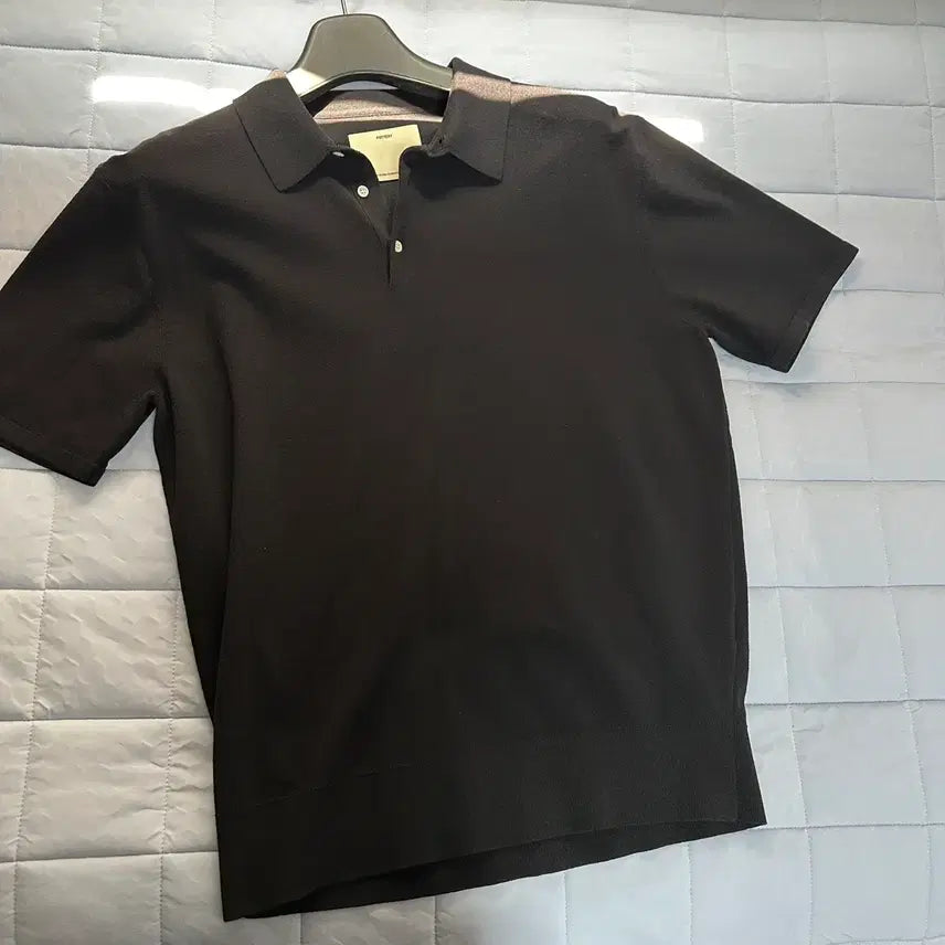 [BUNJANG] Pottery Short Sleeve Knit Black Size 2 / 포터리 반팔 니트 2사이즈 블랙