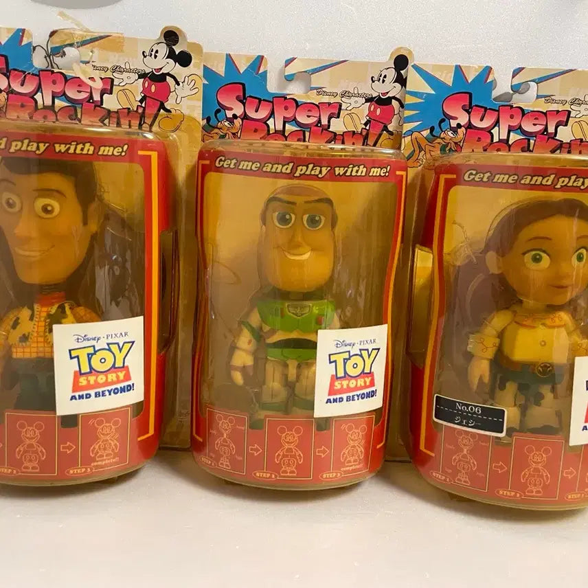 [BUNJANG] SEGA Toy Story 2003 Bobblehead Figure 3-Set (Woody/Buzz/Jessie) / 2003년 정품 세가(SEGA) 토이스토리