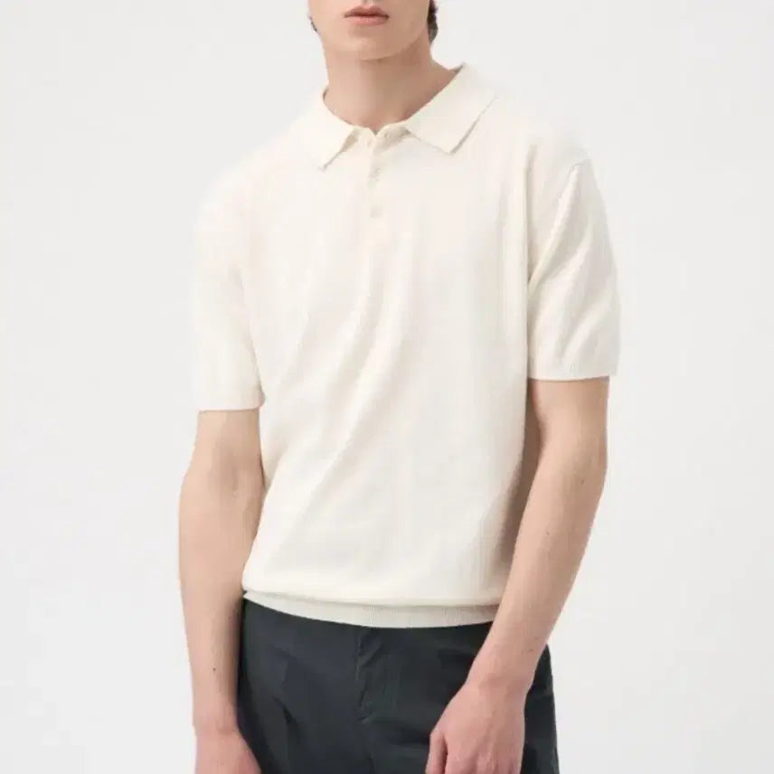 [BUNJANG] Manner & Dapper Knit PK Collar T-Shirt 2 Colors / 매너앤대퍼 니트 PK 카라티 2컬러 급처합니다