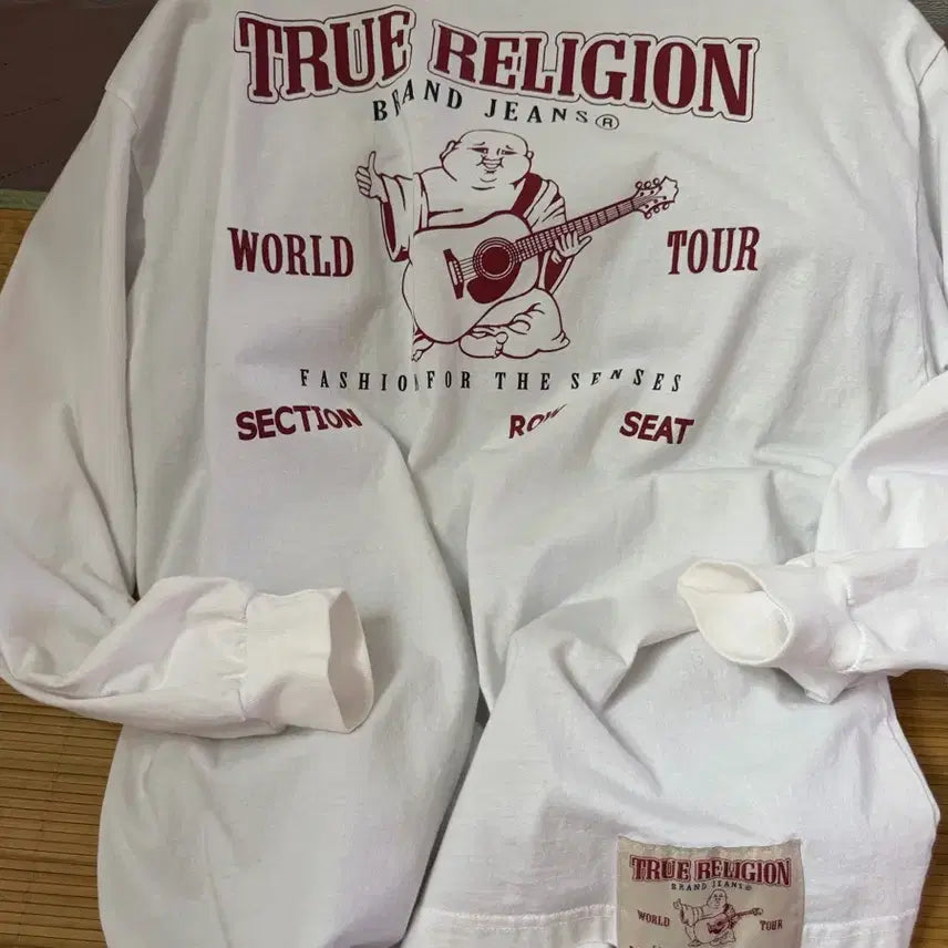 [BUNJANG] True Religion Long Sleeve T-Shirt / 트루릴리젼 긴팔 손목부분 때문에 세탁한번 하시면 좋습니다  174:84기