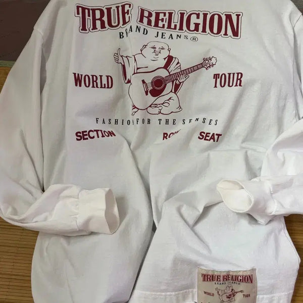 [BUNJANG] True Religion Long Sleeve T-Shirt / 트루릴리젼 긴팔 손목부분 때문에 세탁한번 하시면 좋습니다  174:84기