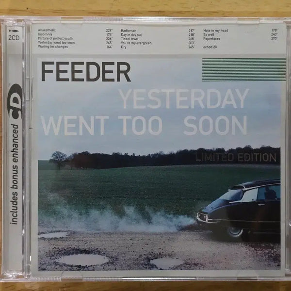 [BUNJANG] Feeder Yesterday Went Too Soon Limited Edition 2CD Set / CD 음반 Feeder 피더 Yesterday Went Too Soon