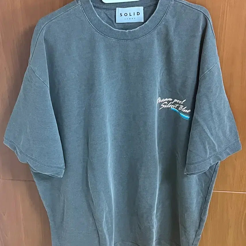 [BUNJANG] Solid Homme Oversized Short-Sleeve T-Shirt / 솔리드옴므 오버핏 반팔 티셔츠