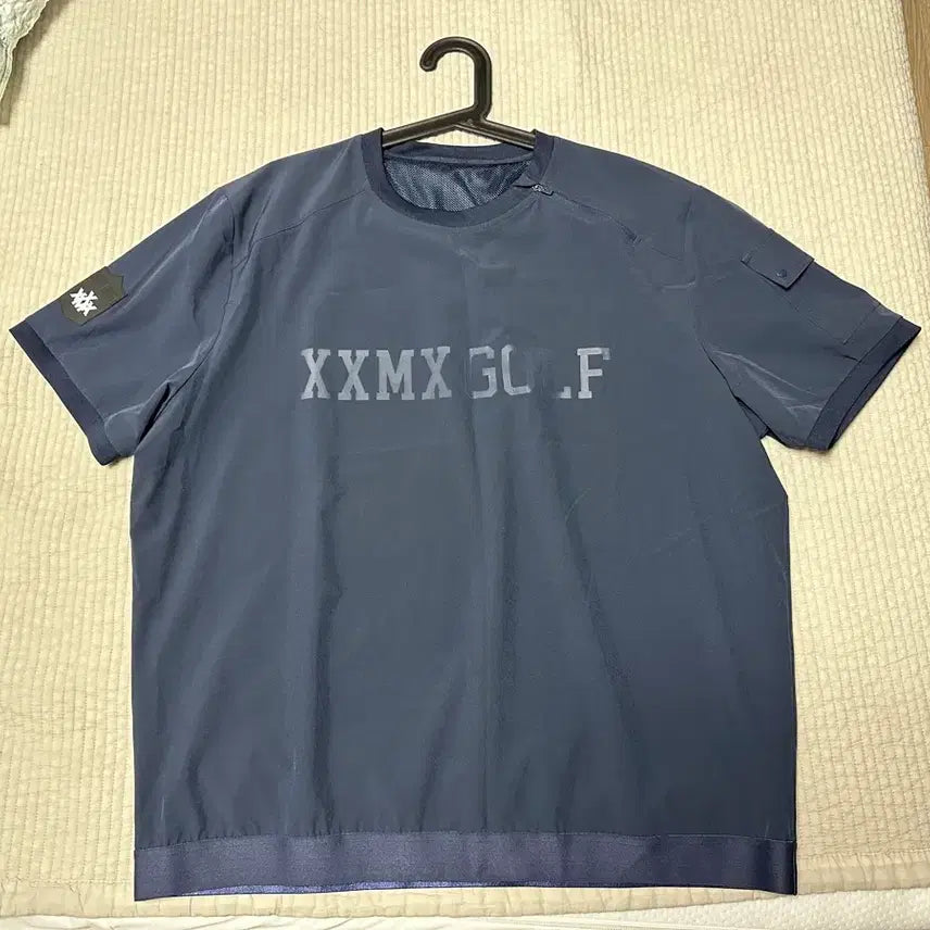 [BUNJANG] Xexymix Golf Round Short Sleeve T-shirt Navy 2XL / 젝시믹스 골프 라운드 반팔 네이비 2XL