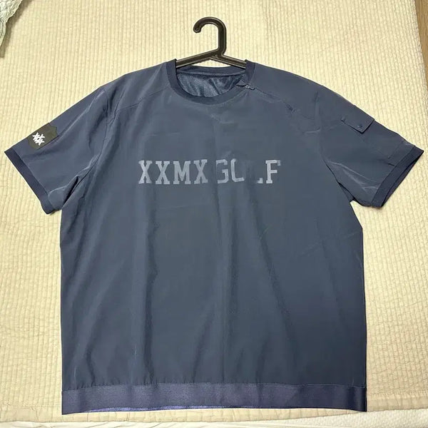 [BUNJANG] Xexymix Golf Round Short Sleeve T-shirt Navy 2XL / 젝시믹스 골프 라운드 반팔 네이비 2XL