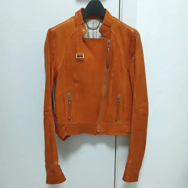 [BUNJANG] xix 100% Lambskin Leather Jacket / xix 양가죽100% 자켓 양가죽자켓 양가죽