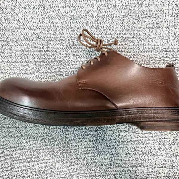 [BUNJANG] Marsell Zucca Derby Shoes Brown Leather Size 41.5 / 마르셀 주카 더비(41.5/270~275) 풀박스
