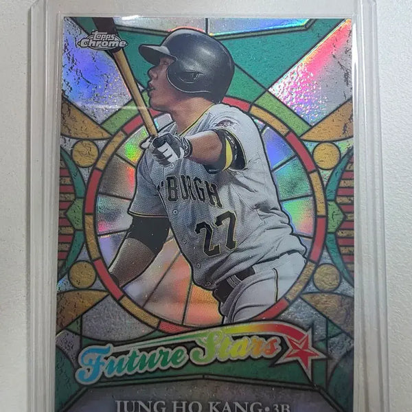 [BUNJANG] 2016 Kang Jung Ho Pittsburgh Pirates MLB Topps Chrome Future Stars Card / 2016 mlb 강정호 카드 판매 피츠버그파이리츠