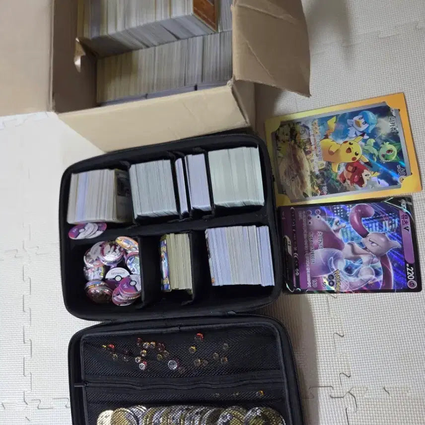 [BUNJANG] Pokemon Card & Goods Bundle Set / 포켓몬카드 몆천장 사진일괄
