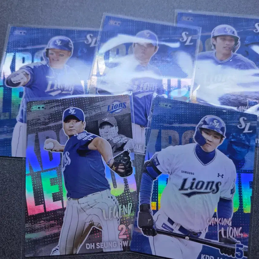 [BUNJANG] 2026 KBO Samsung Lions Holo Card Bundle / 2026 KBO 카드 삼성 홀로 카드 팝니다