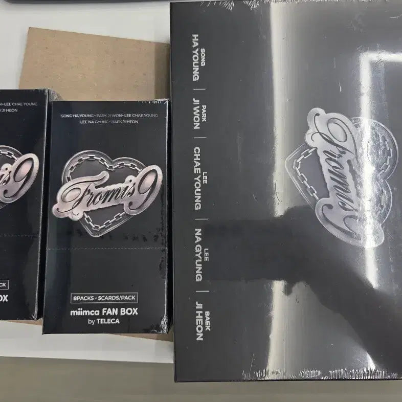 [BUNJANG] fromis_9 Teraca Limited Box + Fanbox Bundle / 프로미스나인 테레카 리미티드 박스 1개 + 팬박스 2개 묶음 판매